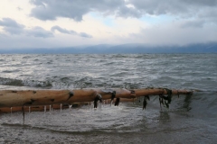 Baikalsee Eiszapfen