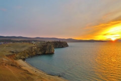 Sonnenuntergang Baikalsee