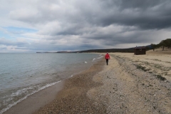 Strandspaziergang mit Banja