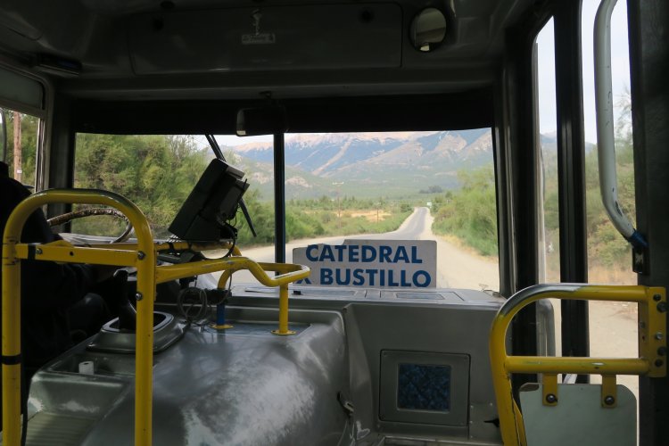 Bus nach Cerro Catedral