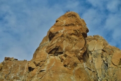 Wanderung zum Refugio Frey - Bergsteiger