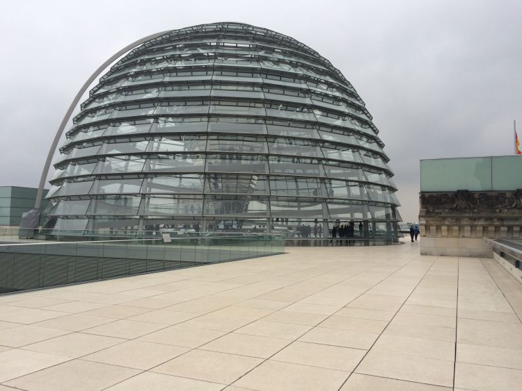 Bundestag-Reichstag-Glaskuppe