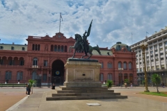 Präsidentenpalast-Casa-Rosada-Monument