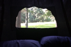 Blick aus unserem Camper