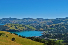 Blick auf Akaroa