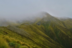 Berge in den Wolken-2