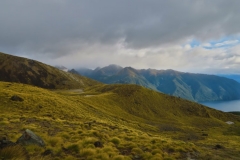 Berge-und-Südfjord-vom-Lake-Te-Anau