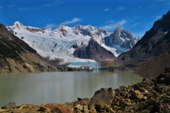 Laguna Torre mit Torre Gletscher
