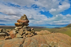 Steinhaufen am Las Aguilas Viewpoint