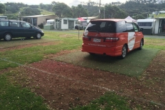 Camping- oder Tennisplatz