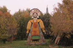 Alte Freizeitparkfigur