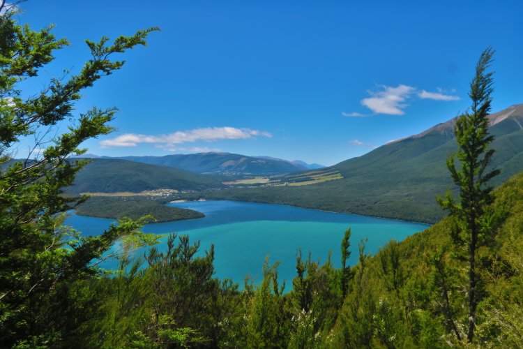 Lake Rotoiti - von der Mount Robert Road