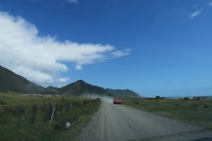 East Cape Lighthouse - Gegenverkehr