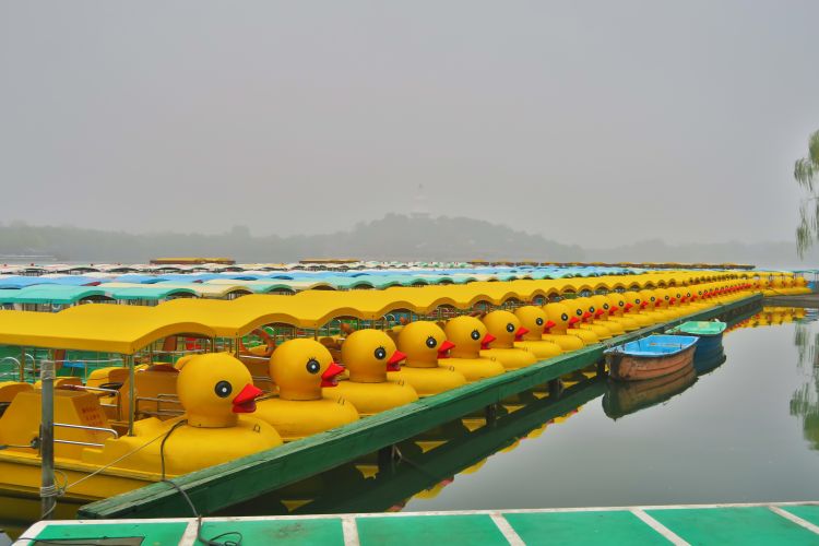 Beihai Hu - Boote