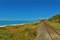 State Highway 1 - Kaikoura - Blenheim - Bahnstrecke