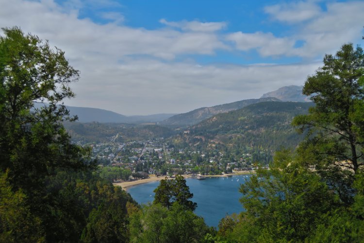 Blick auf San Martin de los Andes vom Mirador