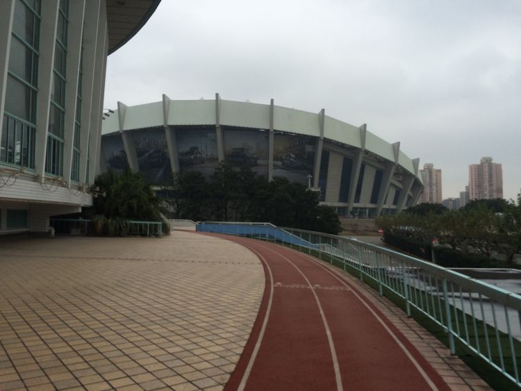 Shanghai Swimming Stadion - Laufstrecke