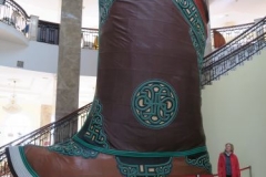 Groesster Mongolischer Schuh der Welt