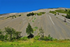 Weg vom Los Torres Shelter zum Chileno Shelter