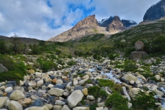 Weg vom Los Torres Shelter zum Los Cuernos Camp-4