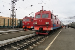 Lok - Transsibirische Eisenbahn