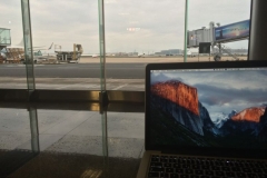 Flughafen - Wartehalle