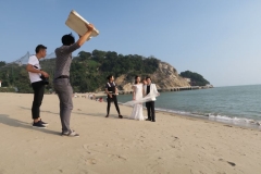 Insel Gulangyu-Hochzeits-Fotoshooting