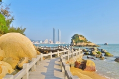 Insel Gulangyu Steg