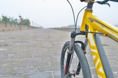 Radtour auf der Stadtmauer