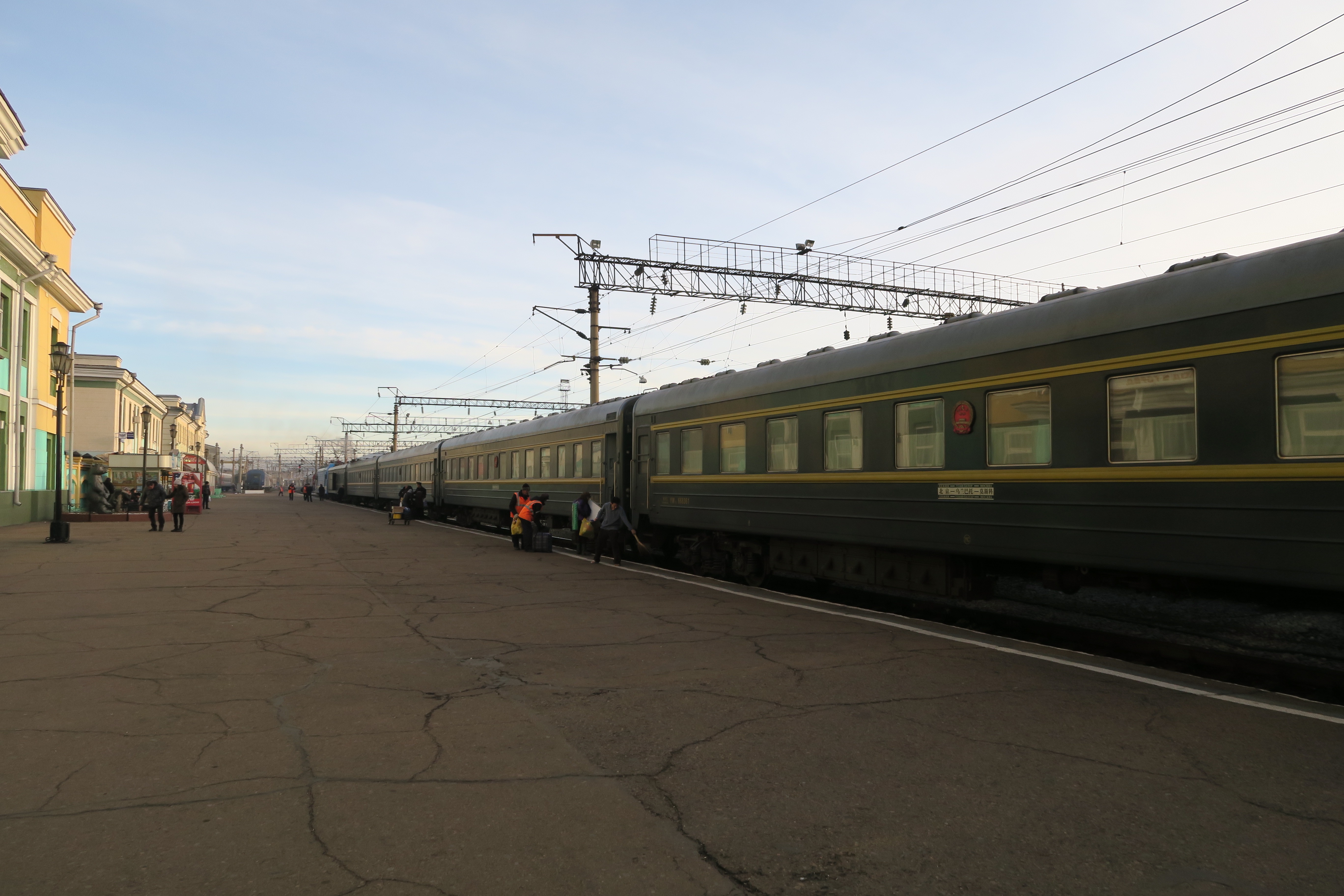 Mit der Transsibirischen / Transmongolischen Eisenbahn von Irkutsk nach Ulan Bator