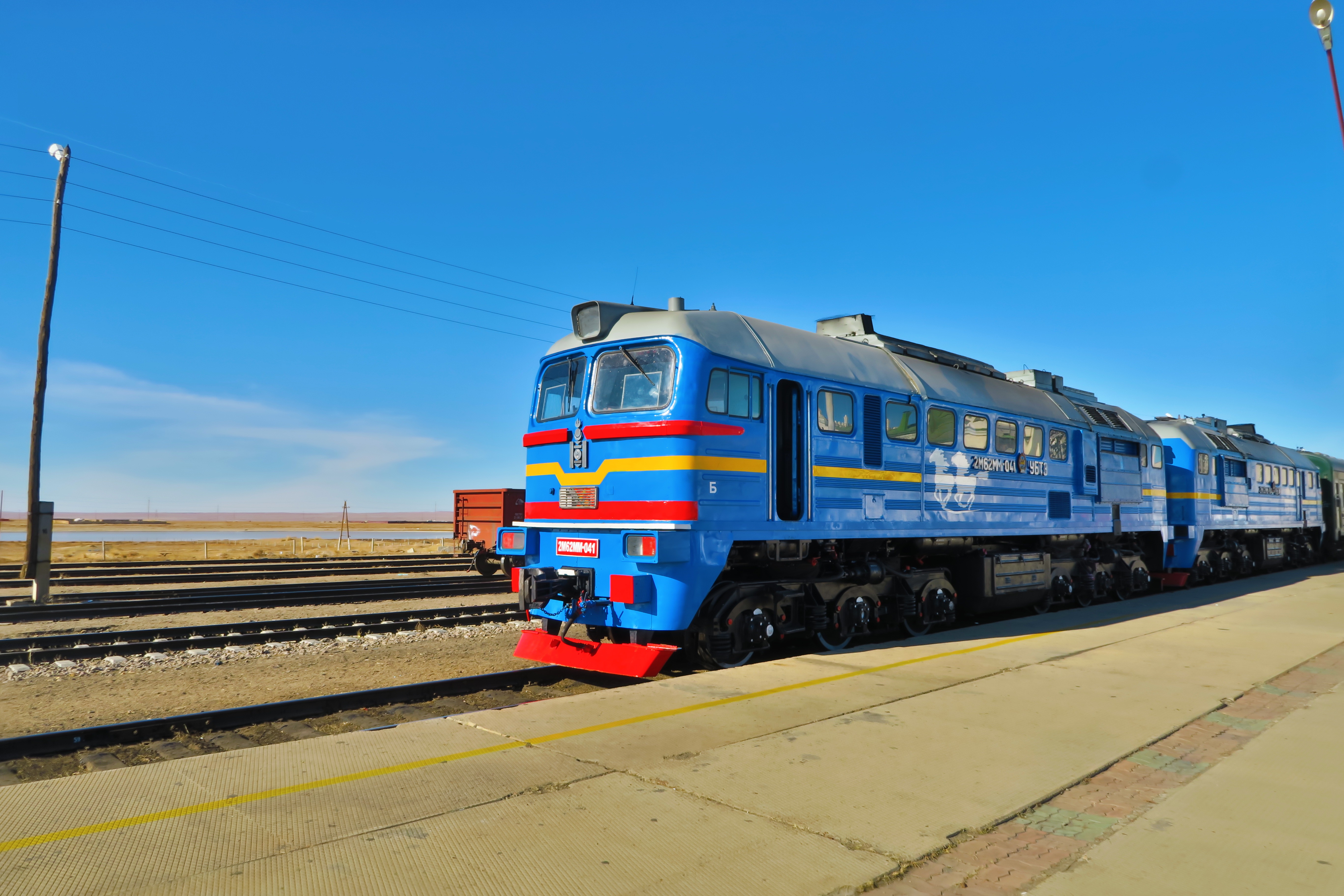 Mit der Transmongolischen Eisenbahn von Ulan Bator nach Peking