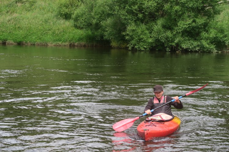 Kanutour auf dem Whanganui River